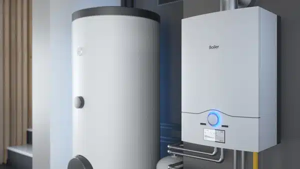 stock foto boiler gas